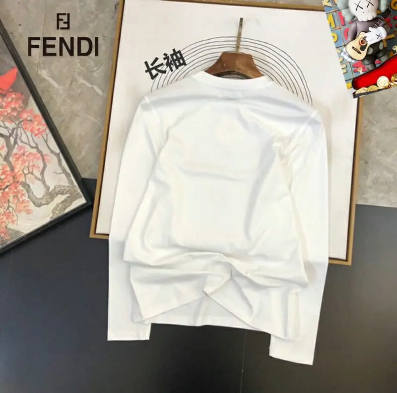 fendi t-shirt manches longues pour unisexe s_1267b231